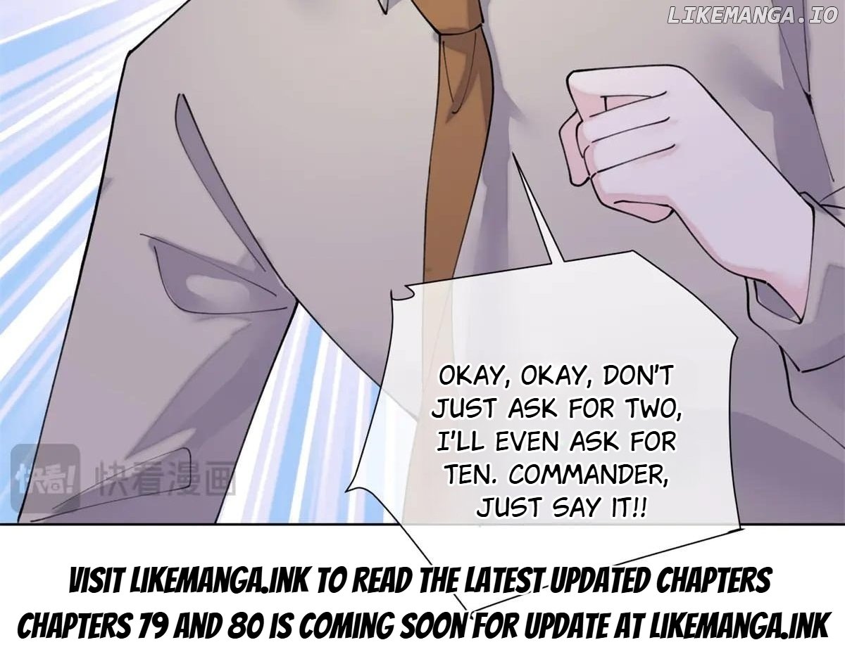 Her Marriage Was Called Off at Daytime, the Cutely Fierce Commander Asked Her For a Hug at Night Chapter 78 - page 85